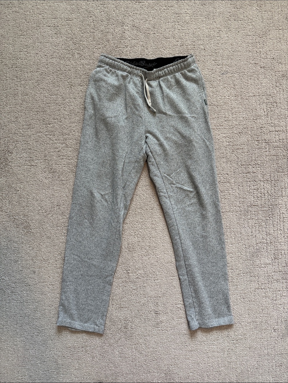 Eddie Bauer Heather Gray Drawstring Lounge Pants